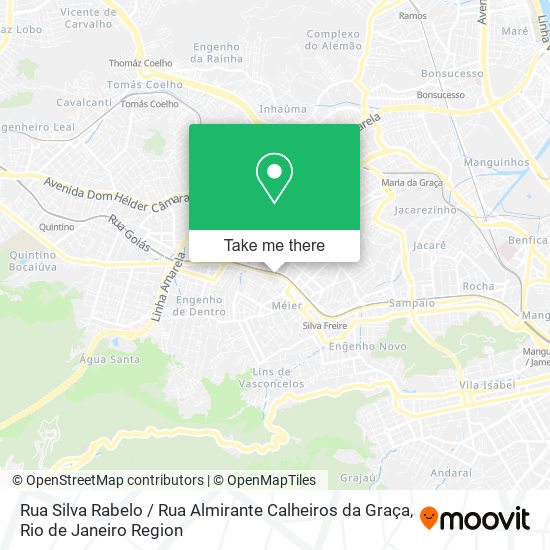 Rua Silva Rabelo / Rua Almirante Calheiros da Graça map