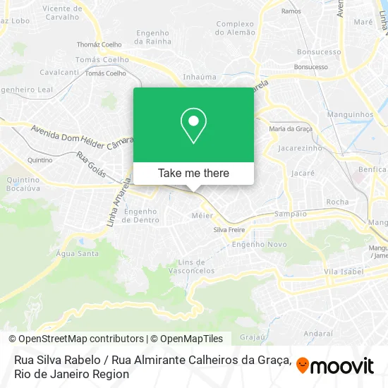 Rua Silva Rabelo / Rua Almirante Calheiros da Graça map