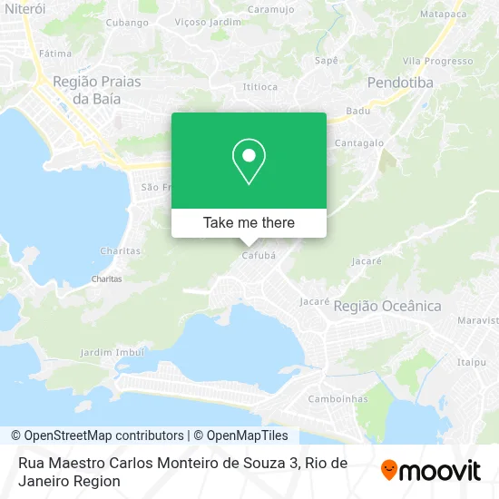 Rua Maestro Carlos Monteiro de Souza 3 map