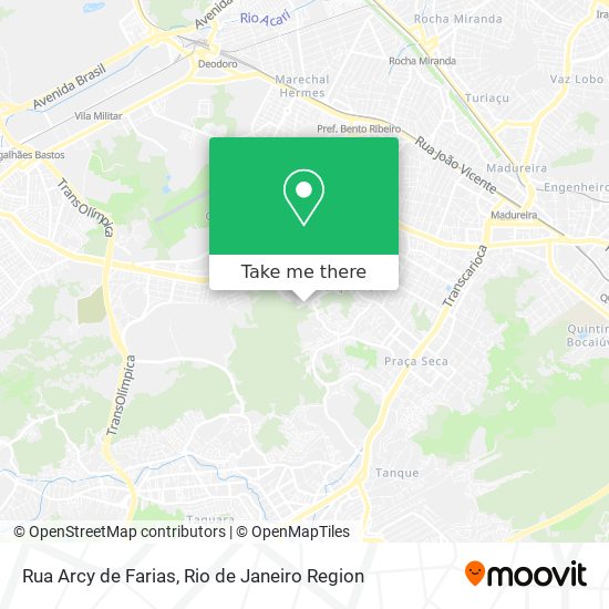 Rua Arcy de Farias map