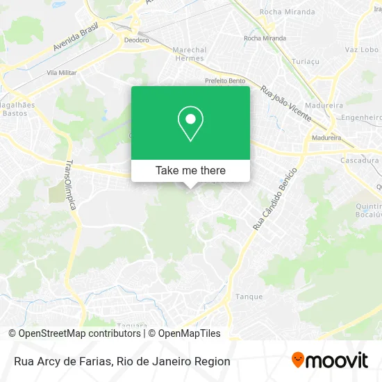 Rua Arcy de Farias map