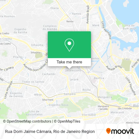 Rua Dom Jaime Câmara map