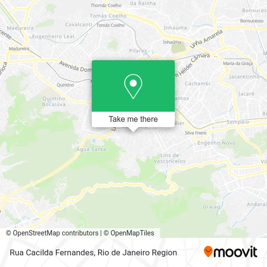 Rua Cacilda Fernandes map