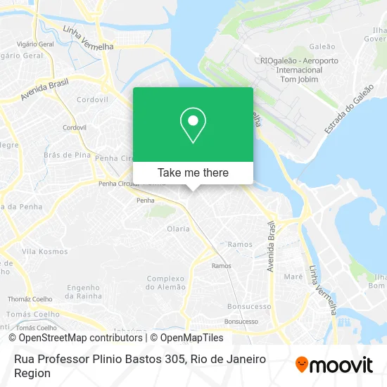Rua Professor Plinio Bastos 305 map