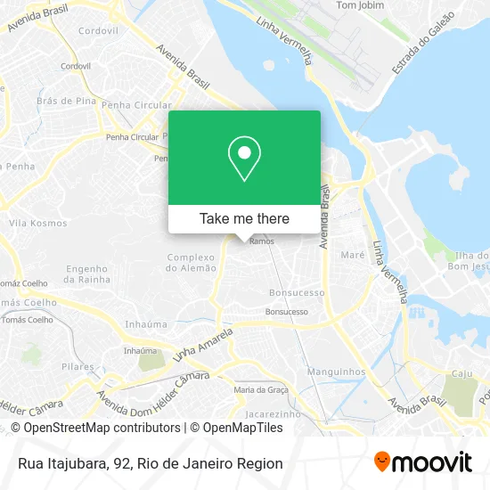 Rua Itajubara, 92 map
