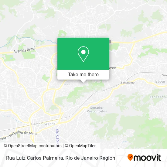 Rua Luiz Carlos Palmeira map
