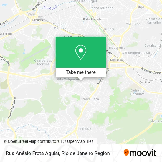 Rua Anésio Frota Aguiar map