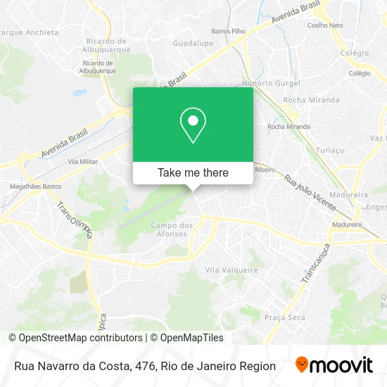 Rua Navarro da Costa, 476 map