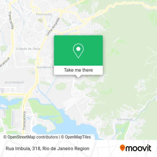 Rua Imbuia, 318 map