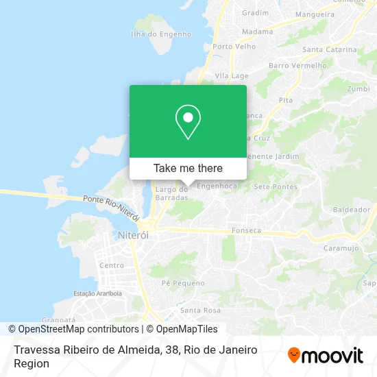 Travessa Ribeiro de Almeida, 38 map