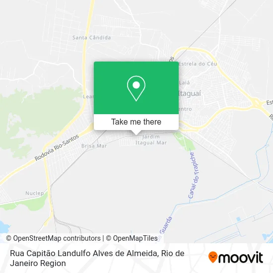 Rua Capitão Landulfo Alves de Almeida map