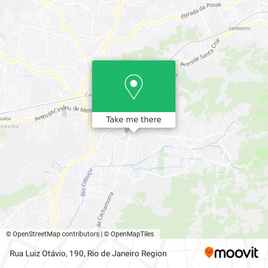 Rua Luiz Otávio, 190 map