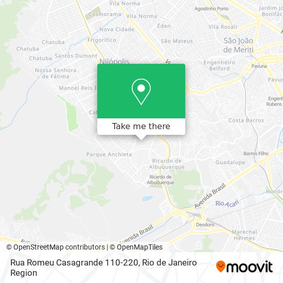 Rua Romeu Casagrande 110-220 map