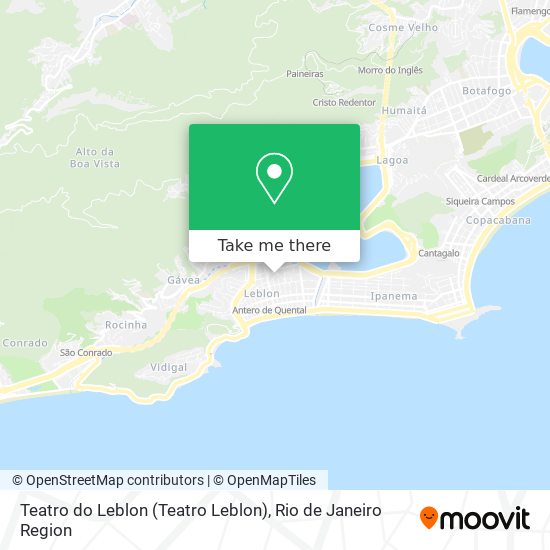 Teatro do Leblon (Teatro Leblon) map