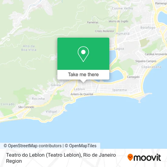 Teatro do Leblon (Teatro Leblon) map