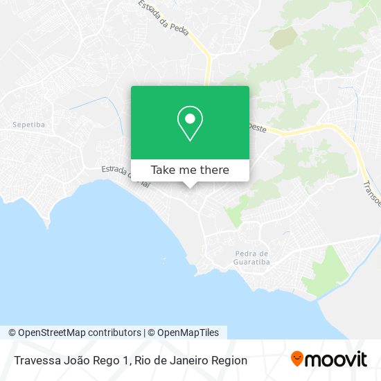 Mapa Travessa João Rego 1