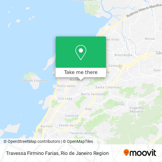 Mapa Travessa Firmino Farias