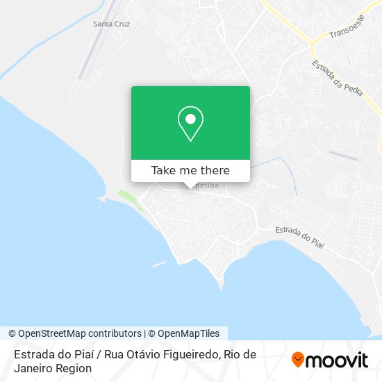 Estrada do Piaí / Rua Otávio Figueiredo map