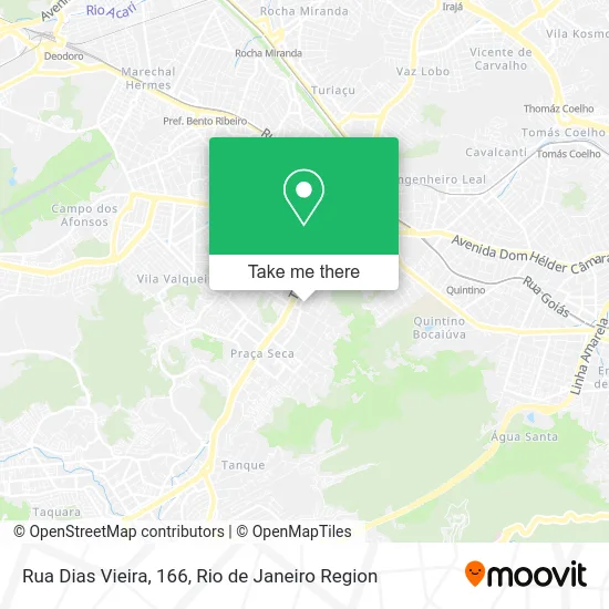 Rua Dias Vieira, 166 map
