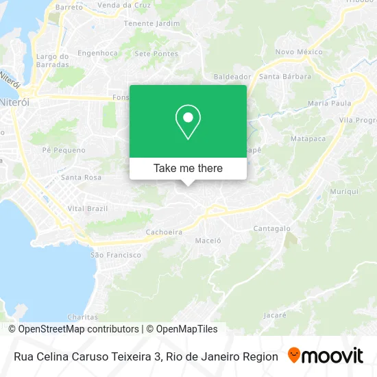Rua Celina Caruso Teixeira 3 map