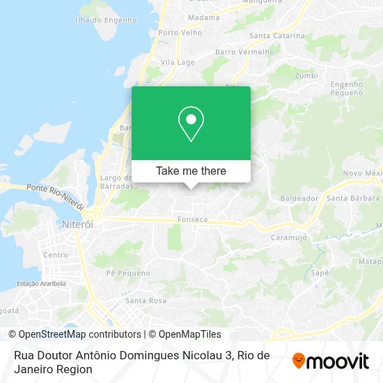 Rua Doutor Antônio Domingues Nicolau 3 map