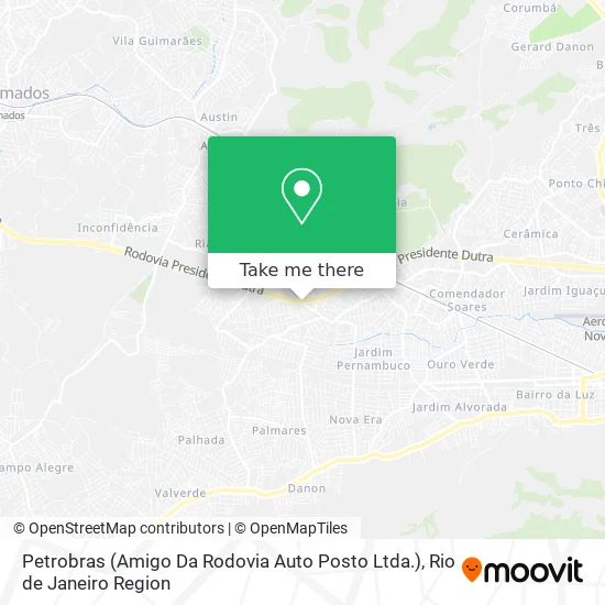 Petrobras (Amigo Da Rodovia Auto Posto Ltda.) map