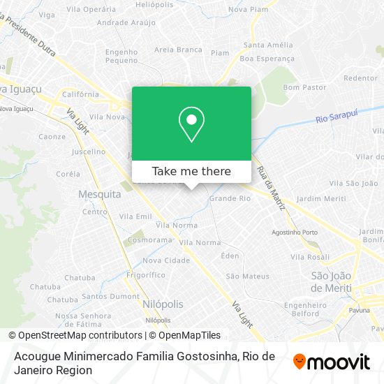 Acougue Minimercado Familia Gostosinha map