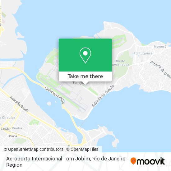 Mapa Aeroporto Internacional Tom Jobim