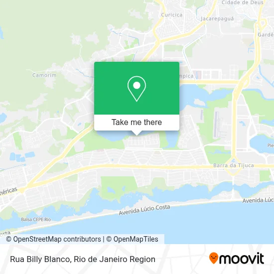 Rua Billy Blanco map