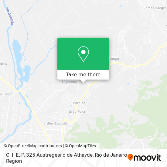 C. I. E. P. 325 Austregesilo de Athayde map