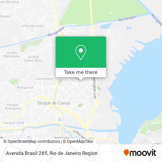 Mapa Avenida Brasil 285