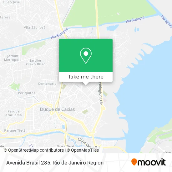 Avenida Brasil 285 map