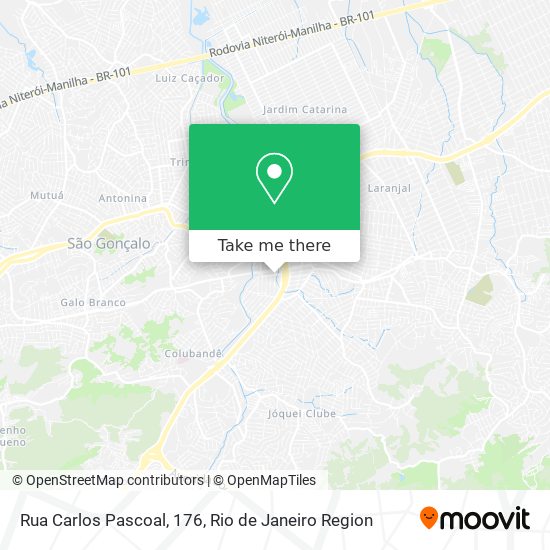 Rua Carlos Pascoal, 176 map