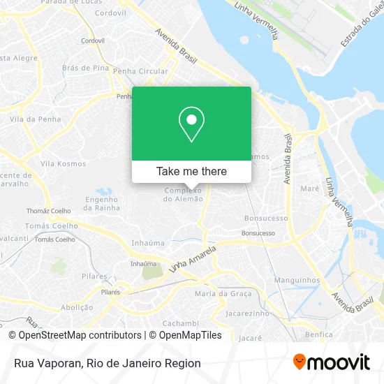 Rua Vaporan map