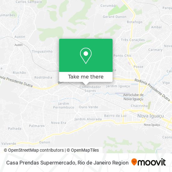 Casa Prendas Supermercado map