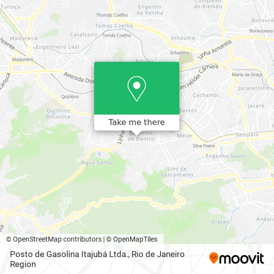 Posto de Gasolina Itajubá Ltda. map