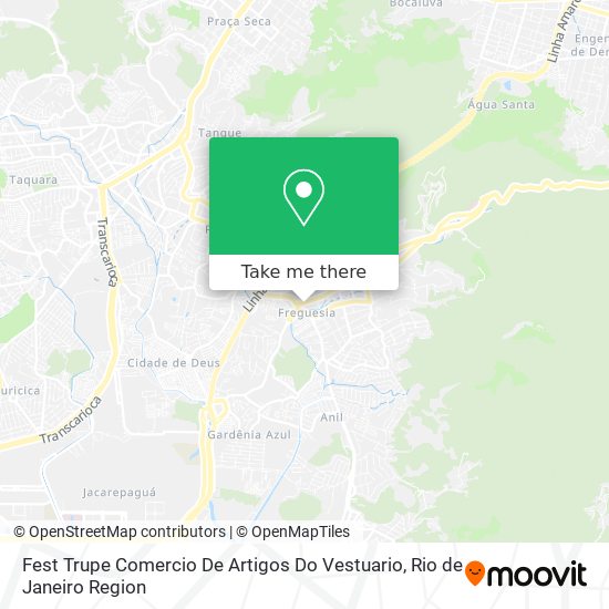 Fest Trupe Comercio De Artigos Do Vestuario map