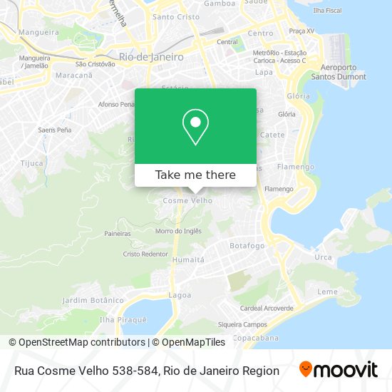 Rua Cosme Velho 538-584 map