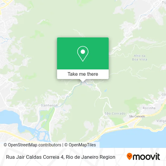 Rua Jair Caldas Correia 4 map