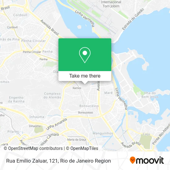 Rua Emílio Zaluar, 121 map