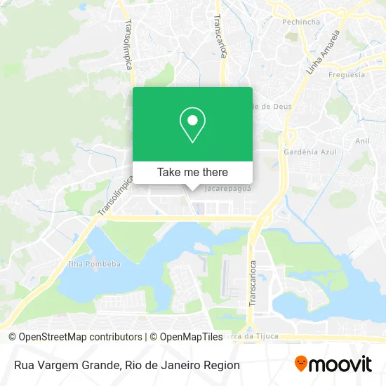 Rua Vargem Grande map