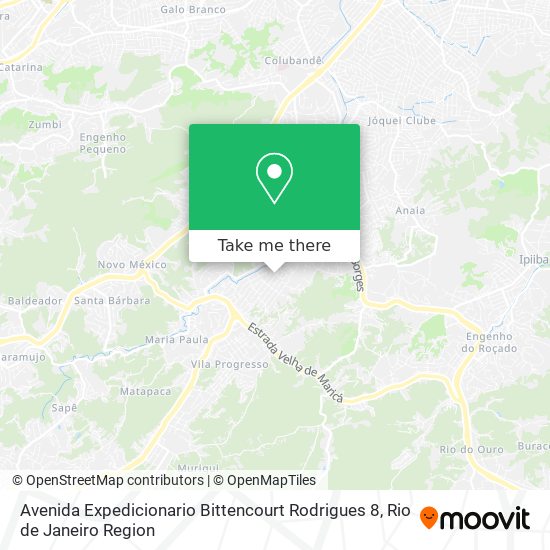 Avenida Expedicionario Bittencourt Rodrigues 8 map