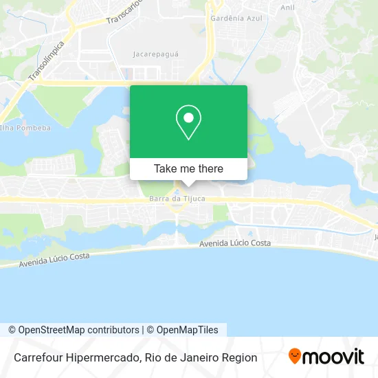 Carrefour Hipermercado map