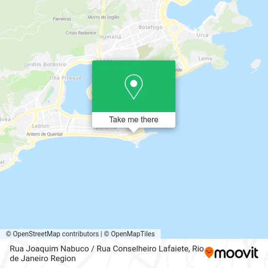 Rua Joaquim Nabuco / Rua Conselheiro Lafaiete map