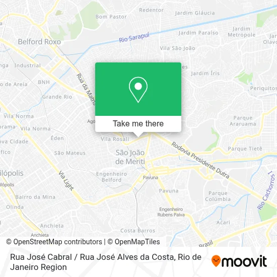 Rua José Cabral / Rua José Alves da Costa map