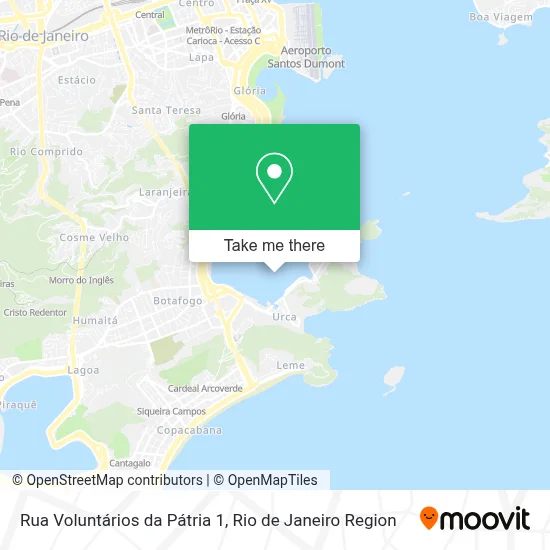 Rua Voluntários da Pátria 1 map