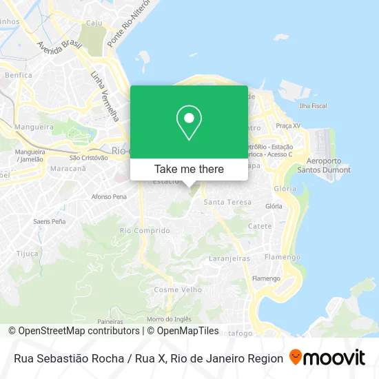 Rua Sebastião Rocha / Rua X map