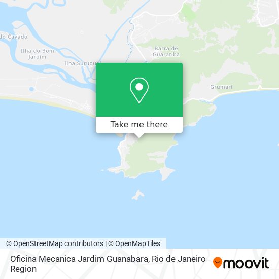 Mapa Oficina Mecanica Jardim Guanabara