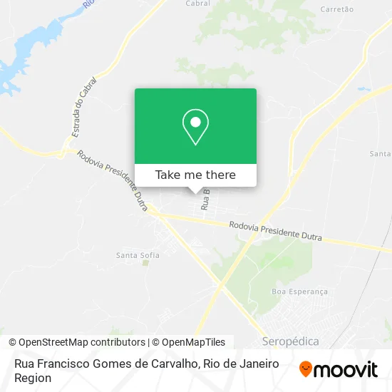 Rua Francisco Gomes de Carvalho map