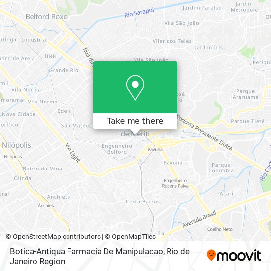 Botica-Antiqua Farmacia De Manipulacao map